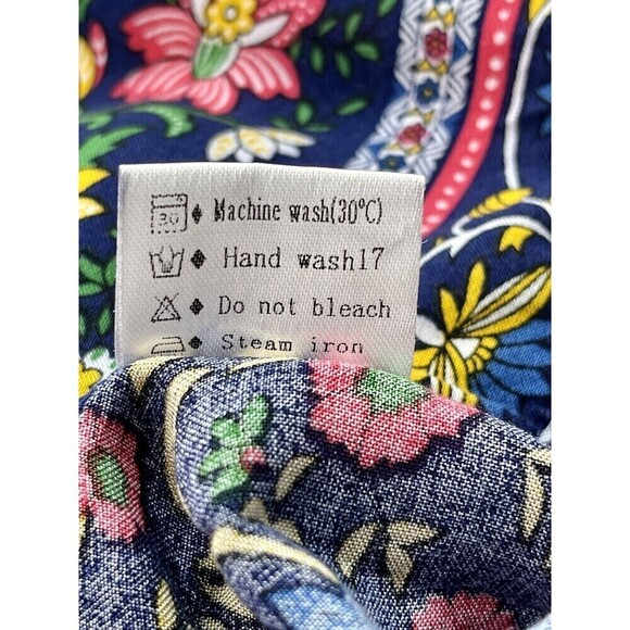 Zesica Cottagecore Bohemian Floral Print Wrap Around Dress Sz XL - Picture 10 of 14